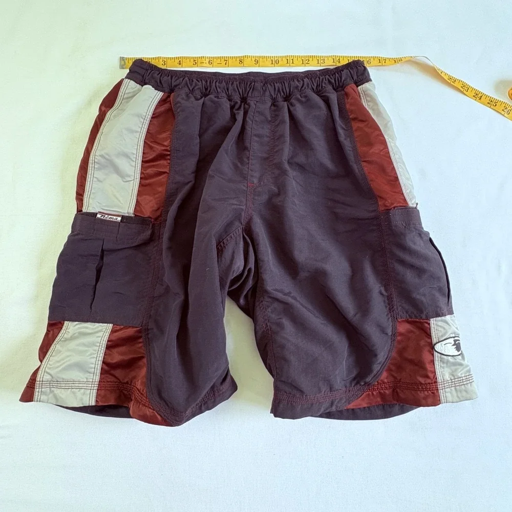 Vintage Nema's Classic MTB Men's Original Baggy Padded Cargo Shorts | Large EUC